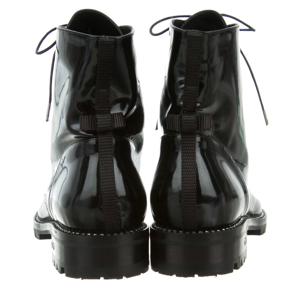 Christian Dior Rebelle Army Patent Boots - Picture 4 of 4